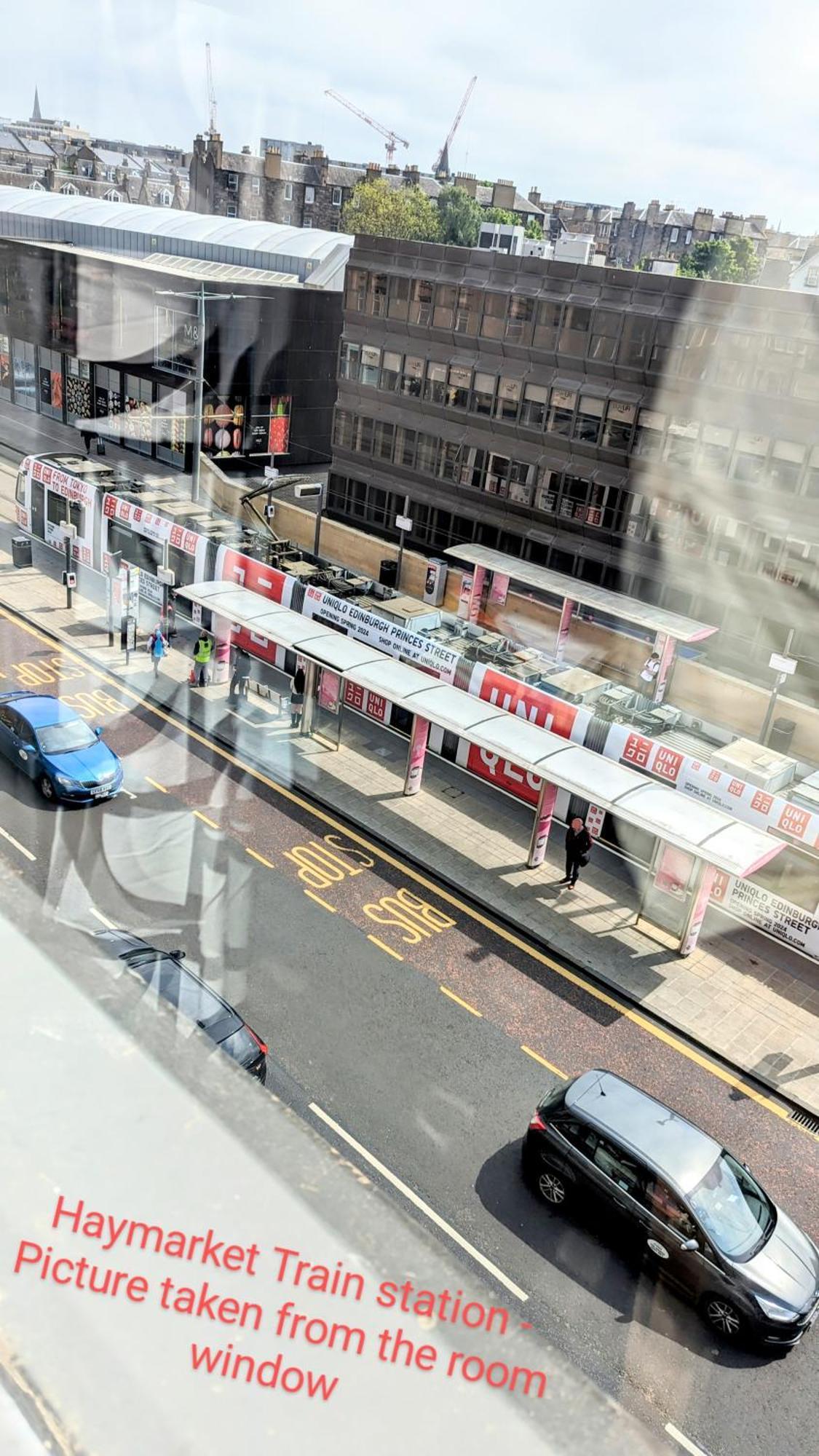 Edinburgh City Center Haymarket Double Room Exteriör bild
